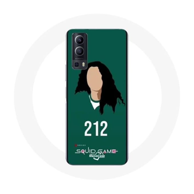 Coque Vivo Y72 Squid Game Han Mi Nyeo Numéro 212