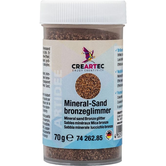 Mineraal zand, 70 g - Bronzen mica
