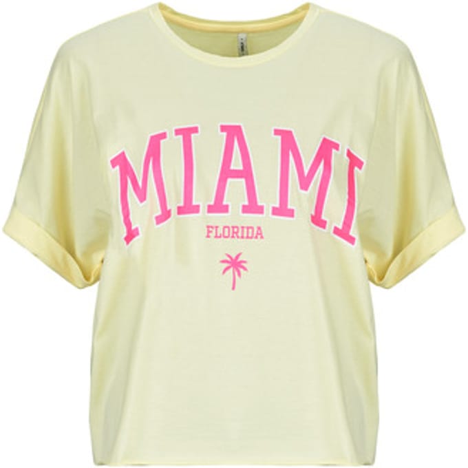 Only  T-shirt Korte Mouw ONLMINDY LIFE