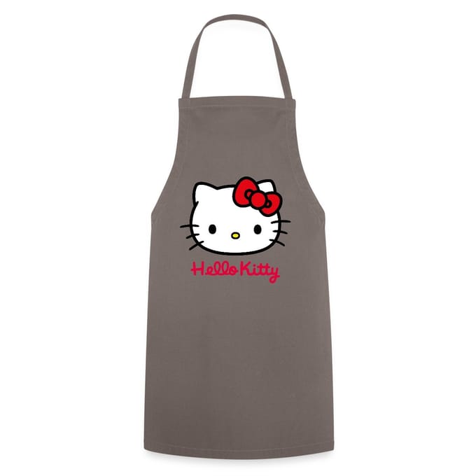 Hello Kitty Klassiek Portret Hello Kitty Tekst Keukenschort
