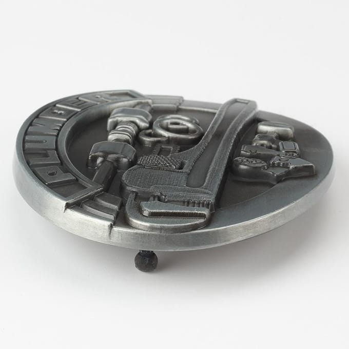 Loodgieters Riemgesp Pijpsleutel 3,8 cm Breedte gray