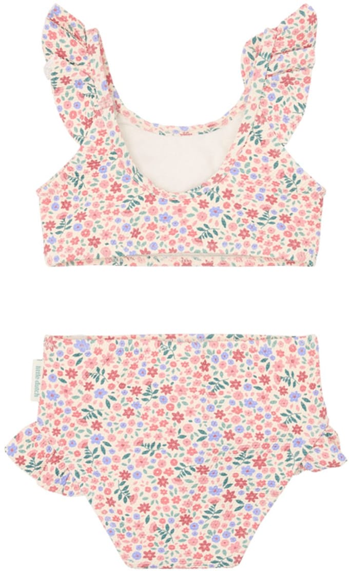 Little Dutch Bikini met Ruches - Dreamy Flowerfield - Maat 74/80