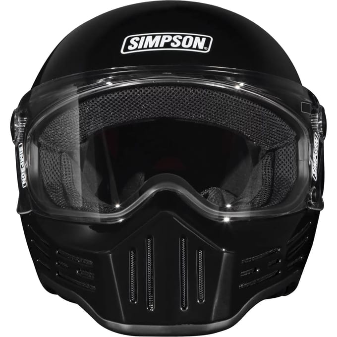 Volle motorhelm Simpson M30