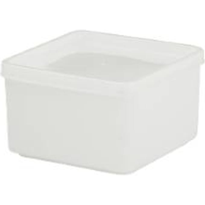 Universele bak met deksel, 500 ml, L 103 x B 103 x H 64 mm