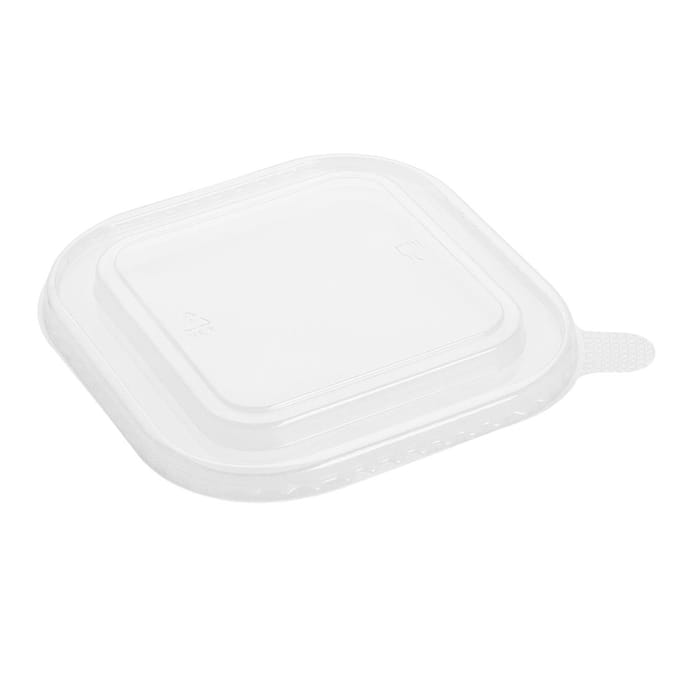 Fiesta Recycleerbare Pet Deksel Voor Vierkante Containerbodems (300 stuks)