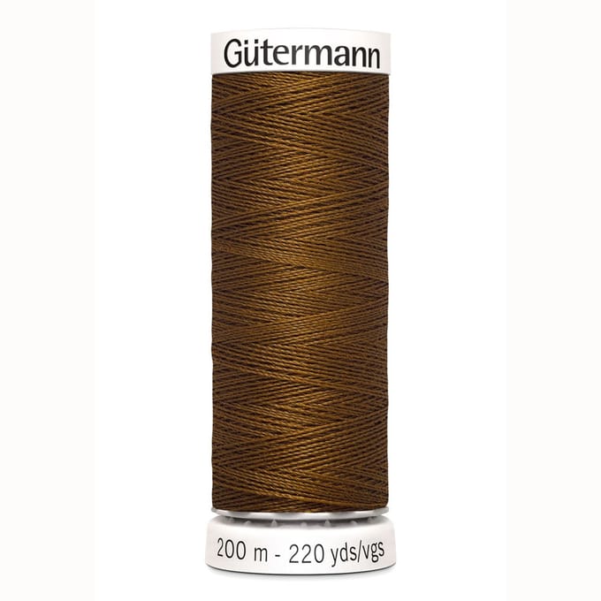 Gütermann Alles Naaigaren, Bruin  Nr. 019, 200 meter, Per stuk.
