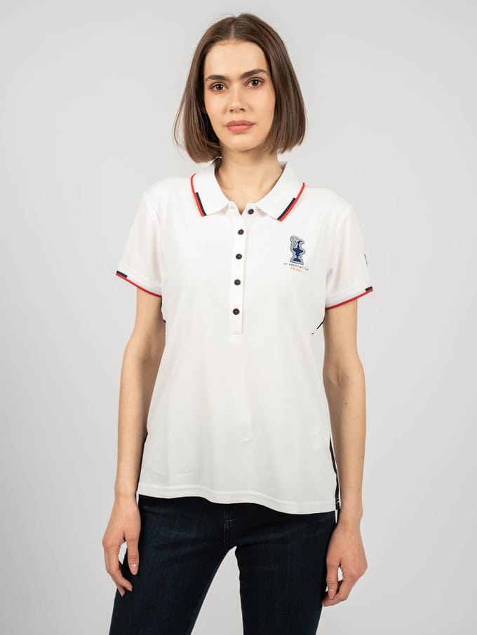 North Sails x Prada Poloshirt Auroa Vrouw Wit