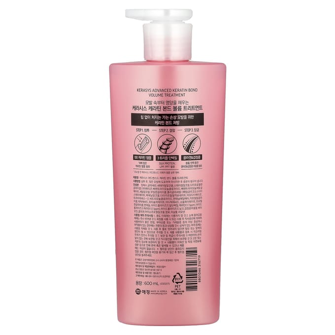 Geavanceerde Keratine Bond Behandeling Volume 600ml (20.2fl oz) pink