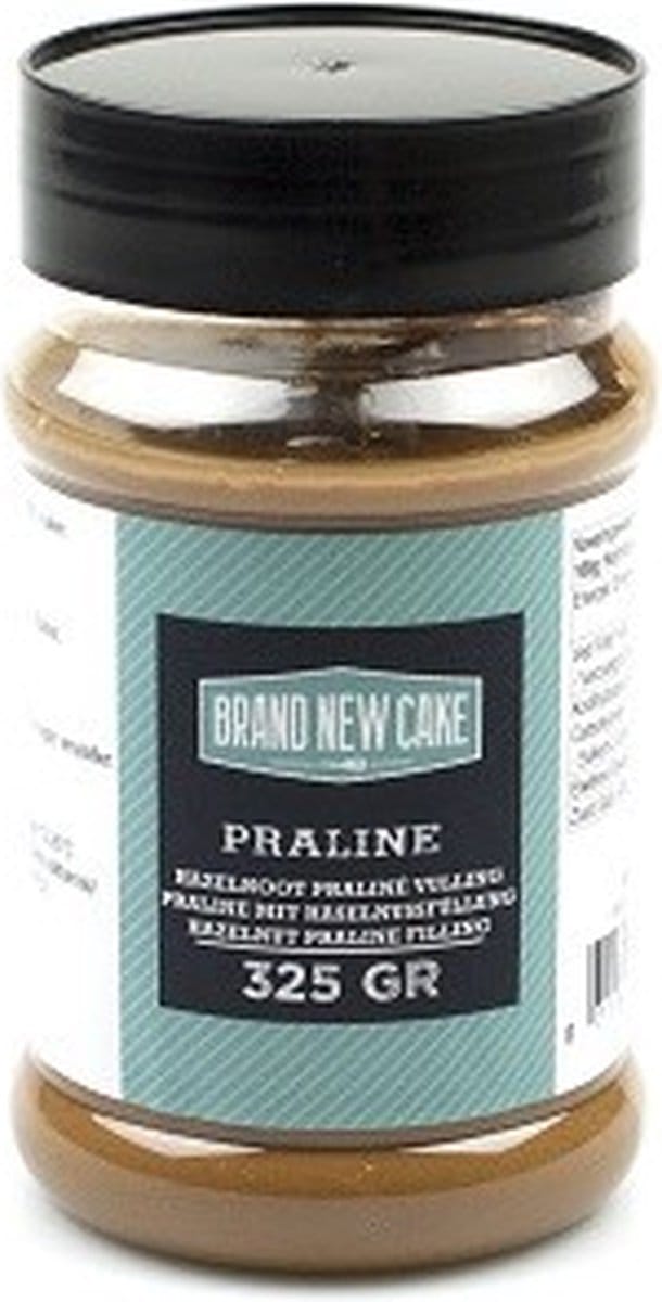 BrandNewCake® Hazelnoot Praliné Vulling 325gr - Bonbon Vulling - Taartvulling