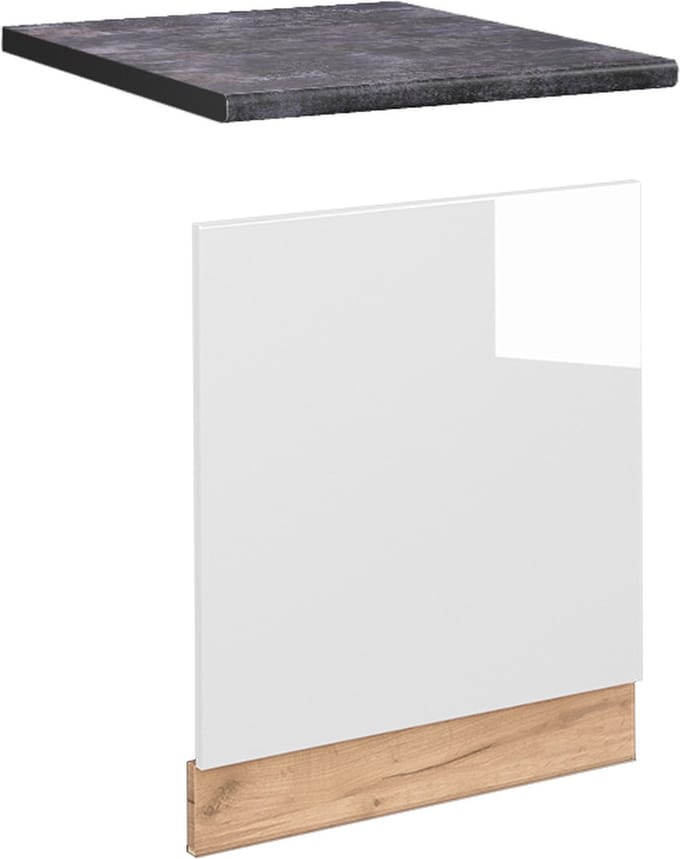 Vicco Fame-Line Frontpaneel – 60 cm, WB Antraciet Wit Hoogglans