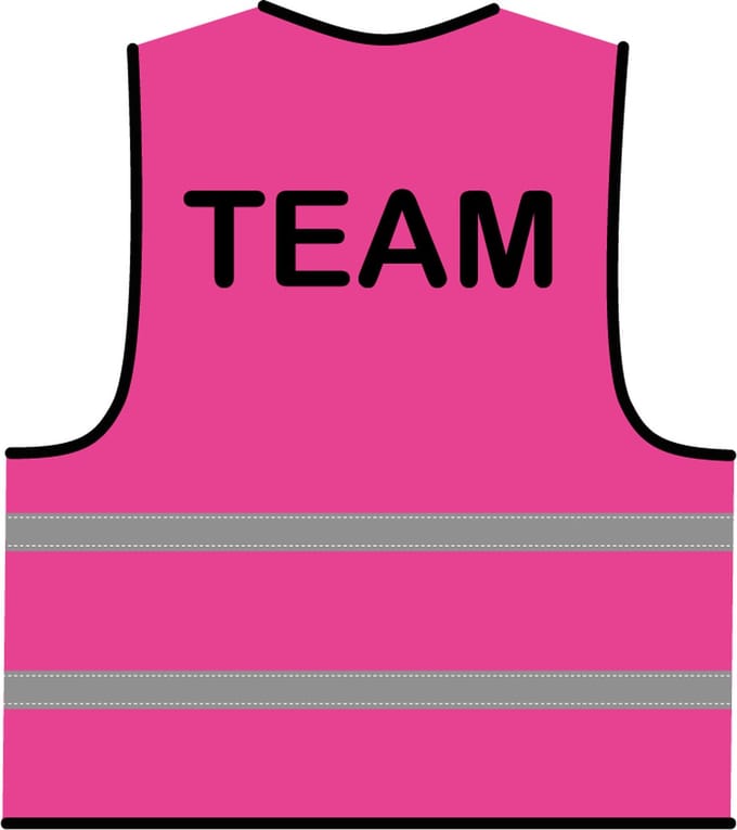 Team hesje roze