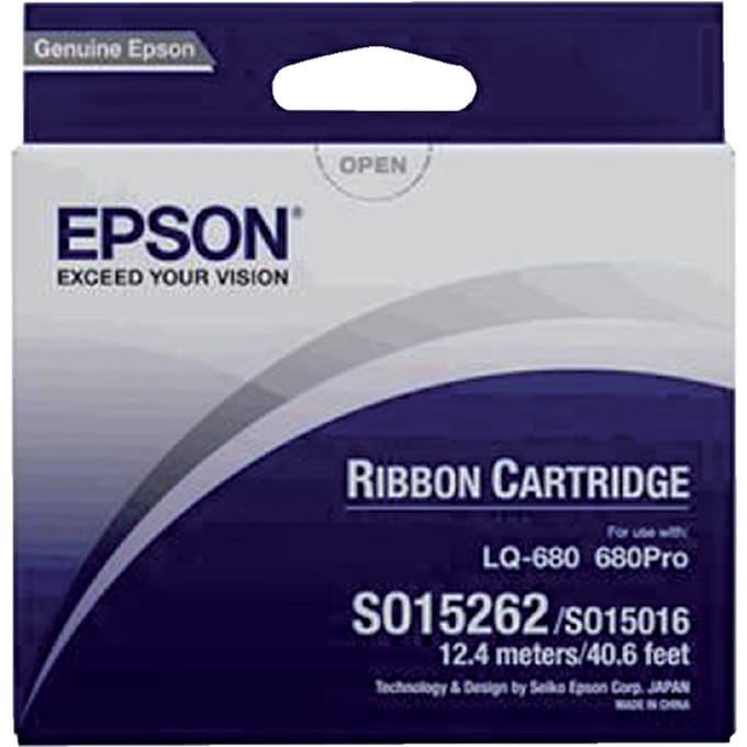 Original Dot Matrix Tape Epson C13S015262 Black