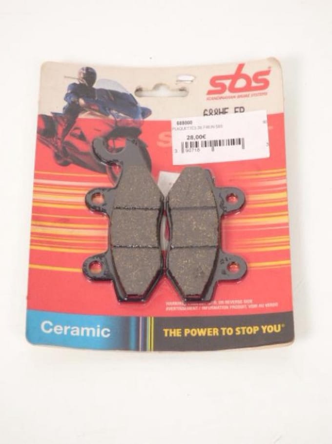 Plaquette de frein SBS pour Scooter Kymco 125 AGILITY R16 E5 2021 à 2024 AR Neuf