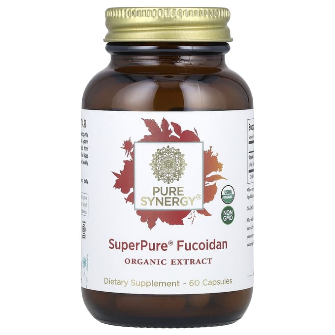 Pure Synergy, SuperPure® Fucoidan, 60 capsules