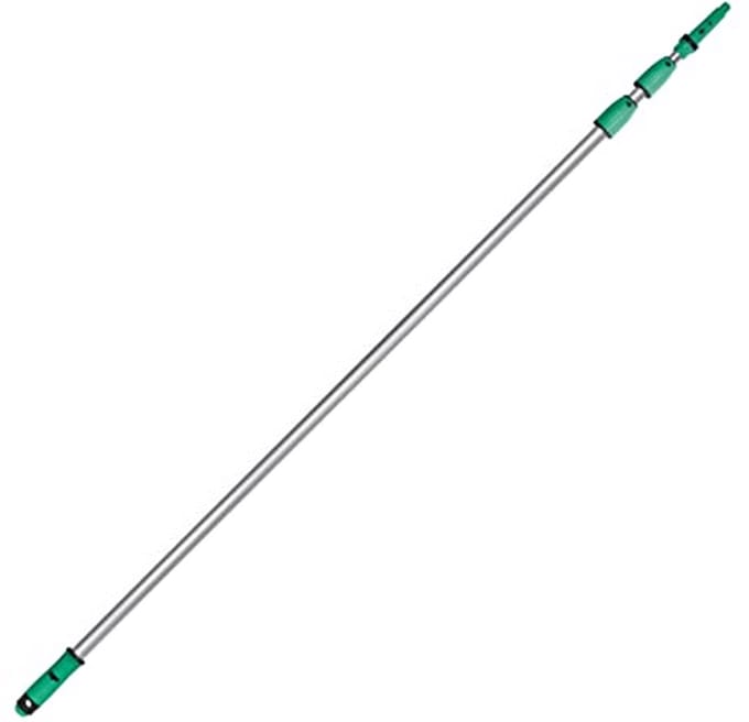 Telescoopstang 450 cm - 3-delige Uittrekstang met Ergonomisch Handvat