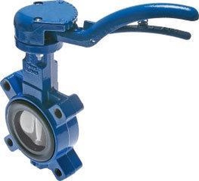 DN80 (3 inch) PN16 (Max. 12 bar) Lug Vlinderklep GGG40-RVS-EPDM - Tameson