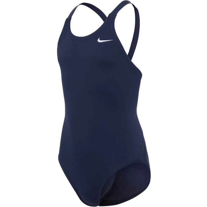 Nike Meisjes Badpak Hydrastrong Solid Fastback Navy