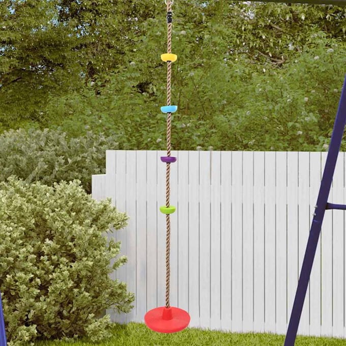 vidaXL - Klimtouw - Meerkleurig - 30 - x - 30 - x - 200 - cm - Kunststof