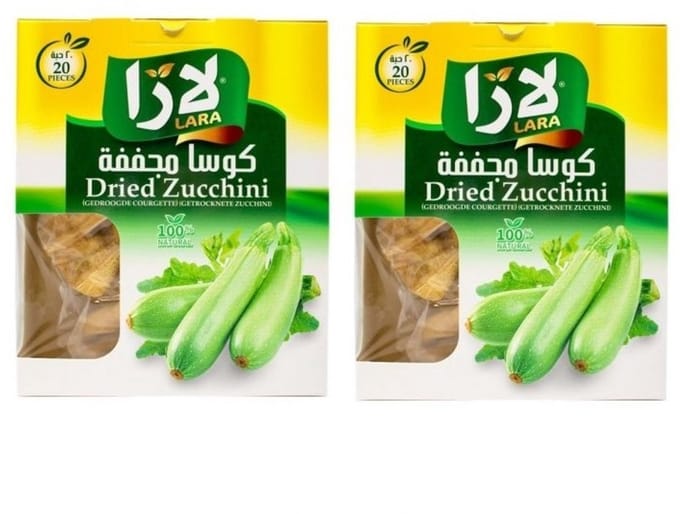 Lara Gedroogde Courgette 2 x 60GR
