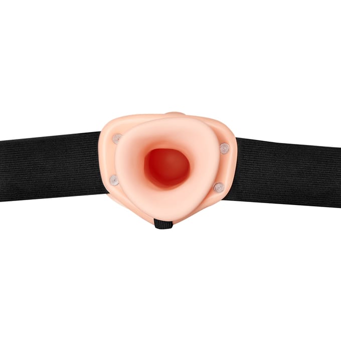 Pipedream Fetish Fantasy voorbinddildo Hollow Strap-On beige - 10 inch