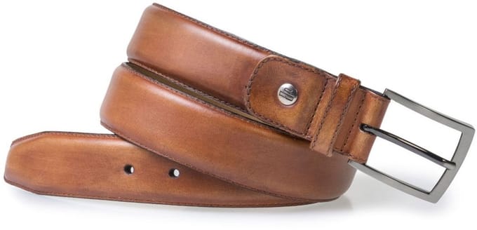 Van Bommel Riem De Belter 04.15 CBM-10011-24-02 Dark Cognac 3.5CM Breed
