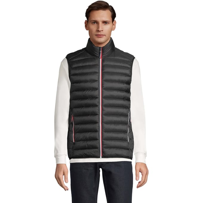 SOLS Heren Victorie Body Warmer (Zwart)