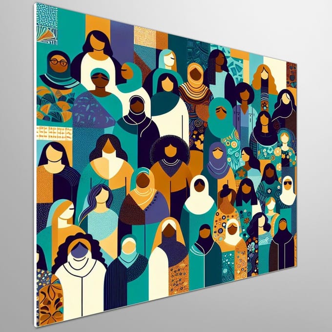 Kunstprint | Wanddecoratie | Forex | 80 × 80 cm
