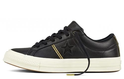 Chaussures Converse One Star Ox 'Noir/Blanc' Cuir 159701C 36.5