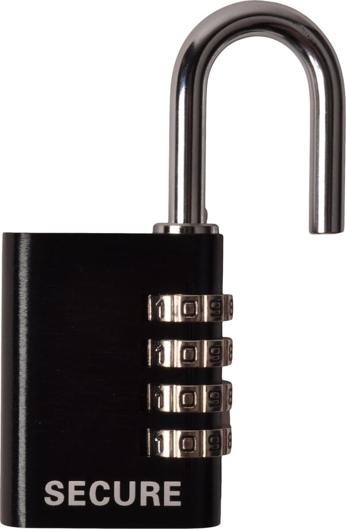 Hangslot met cijfercode - 4 cijfers