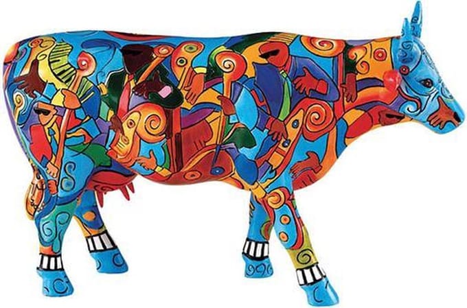 Cowparade - Music-cow Extravaganza Large - 46706