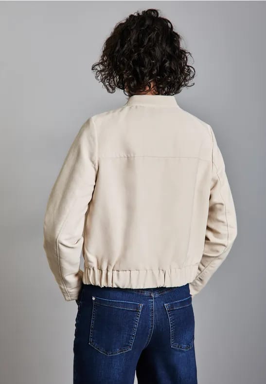 Corduroy blouson
