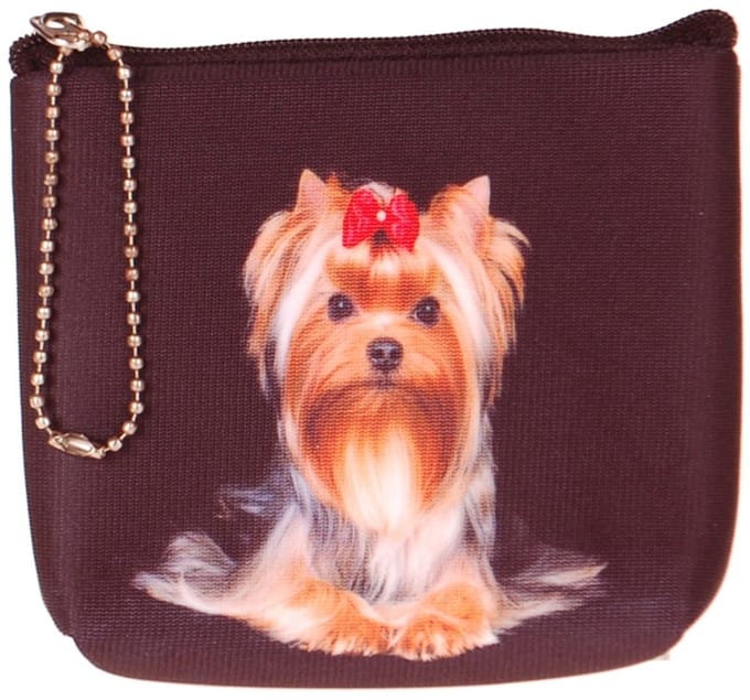 Kleine portemonnee yorkshire terrier