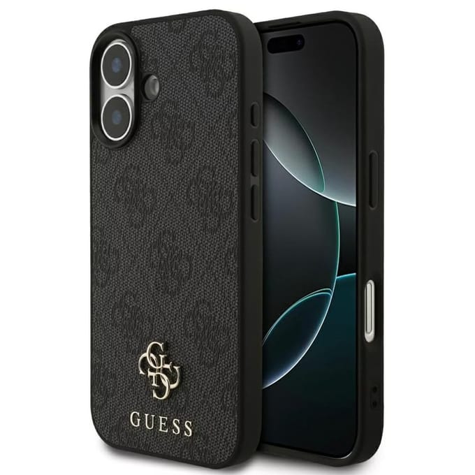 Guess Back Cover Case - iPhone 17 - Zwart - MagSafe-compatibel - Slanke bescherming & verbeterde grip