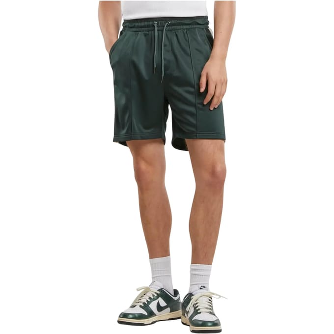 Urban Classics - Tennis core Korte broek - M - Donkergroen