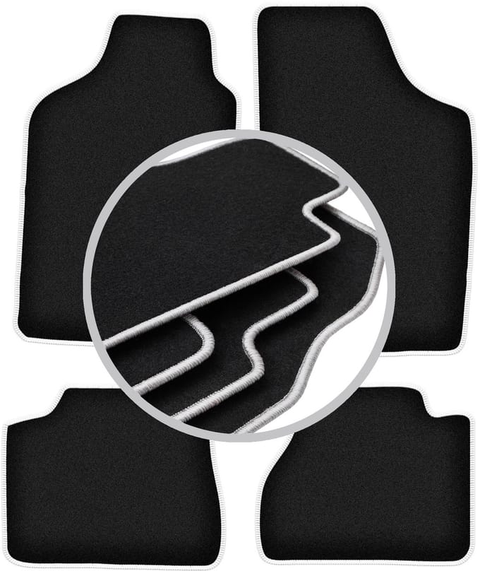 CARLUX-SILVER automatten voor: Nissan Micra K10 hatchback (1983-1991)