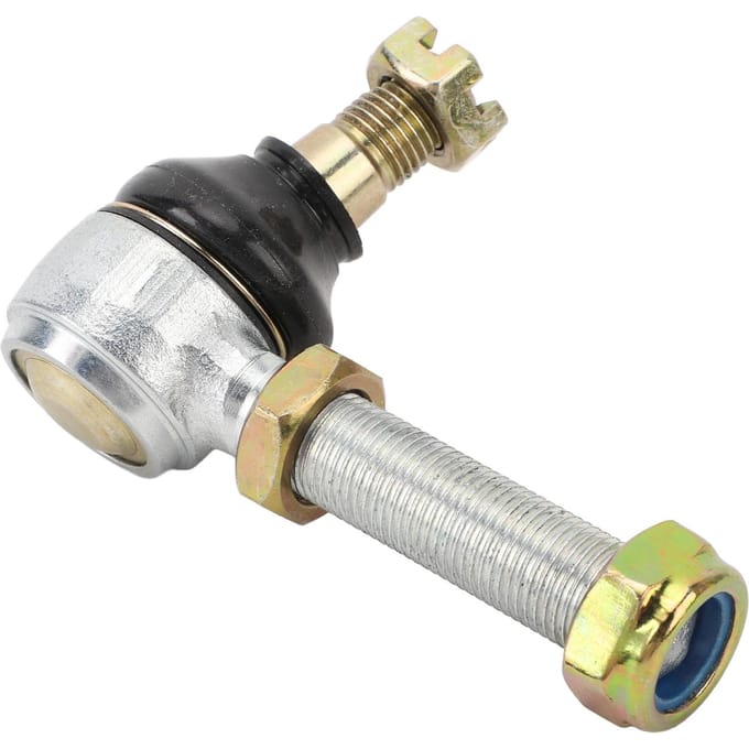 Joint à rotule d'extrémité de biellette de direction de 14mm avec bague scellée pour Quad Dirt Bike ATV Go Kart white