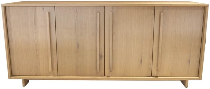 DÉJA Living Dressoir Samano - Naturel Eikenhout - 180x45x80cm