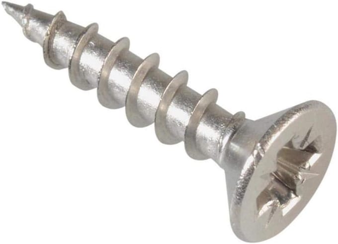 Multifunctionele Houtschroeven 3,5 x 16 mm Roestvrij Staal Losse Draad 200 Stuks