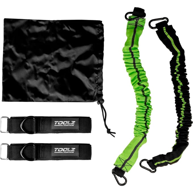 TOOLZ Pro Leg Toner Trainingshulp-Zwart,Groen