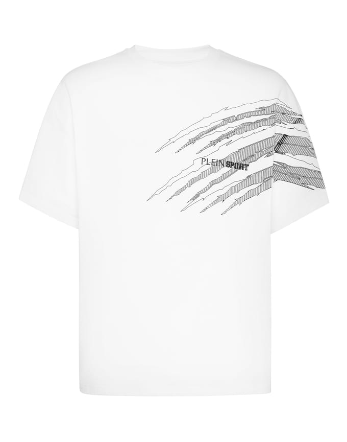 T-Shirt Ronde Hals Ss Scratch