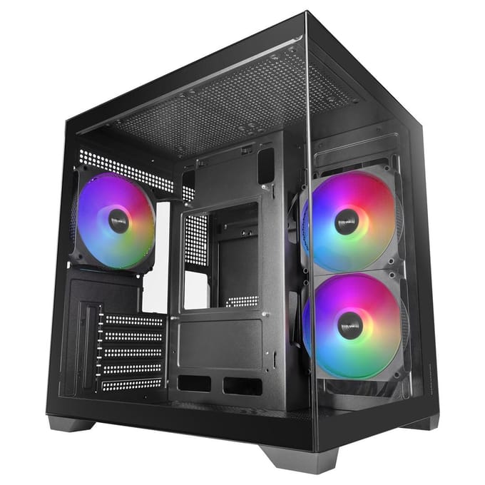 Boîtier TACENS MARS MC-VIEW3 3xARGB USB-C mATX