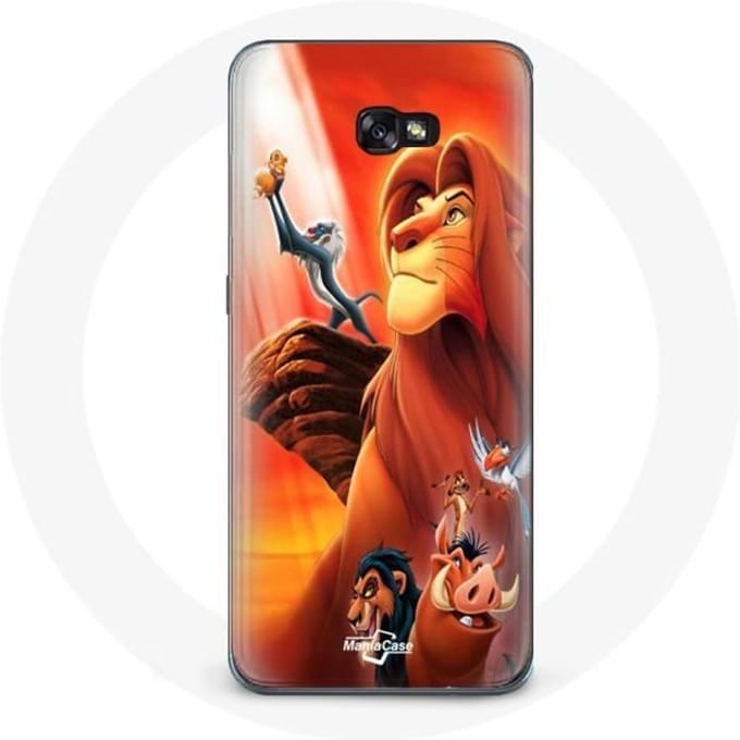 Case voor Samsung Galaxy A3 2017 The Lion King Simba en Mufasa