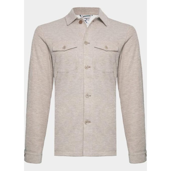R2 Amsterdam Overshirt knitted overshirt 132.overshirt.001/045