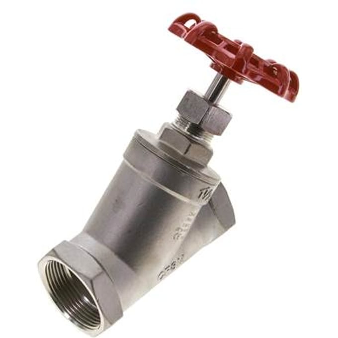 G 1-1/2'' Roestvaststalen Vrijstroomafsluiter 40 bar