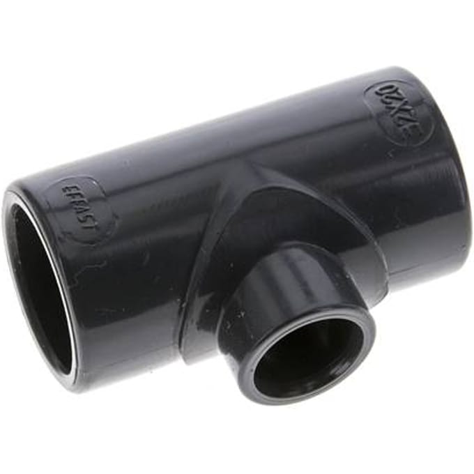 PVC Verloopstuk T-fitting Lijmmof  32 tot 20mm [2 stuks]
