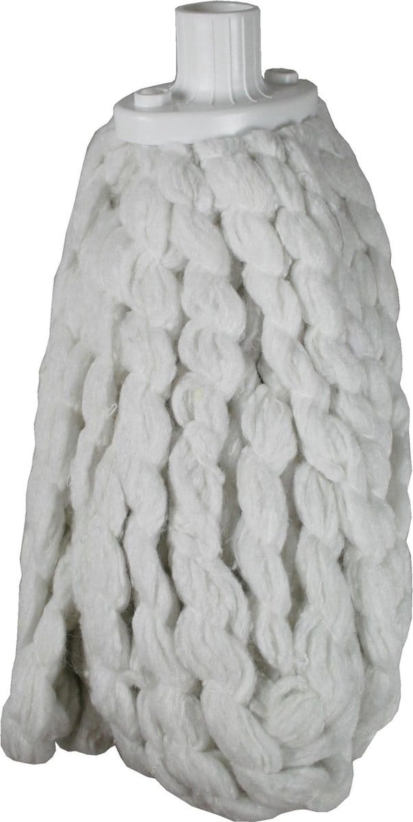 Benson Losse mop - 120 gram - wit - universele schroefdraad