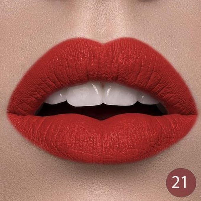 Golden Rose Satin Lipstick NO: 21 Lippenstift Reddish Selection Romige structuur bevat Vitamine E