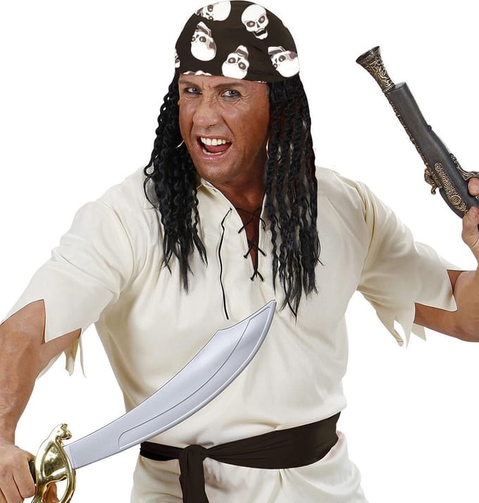 Bandana piraat schedel zakdoek