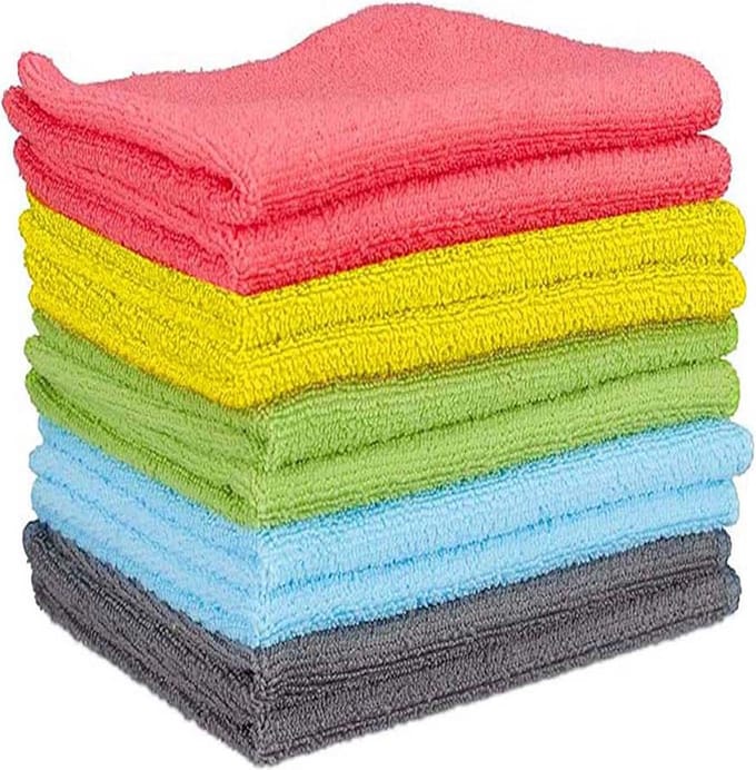 Homéé Microvezel Schoonmaakdoekjes Vaatdoeken 340g/m² - Multi-pack - 40 x 40 cm - Set van 20 Stuks