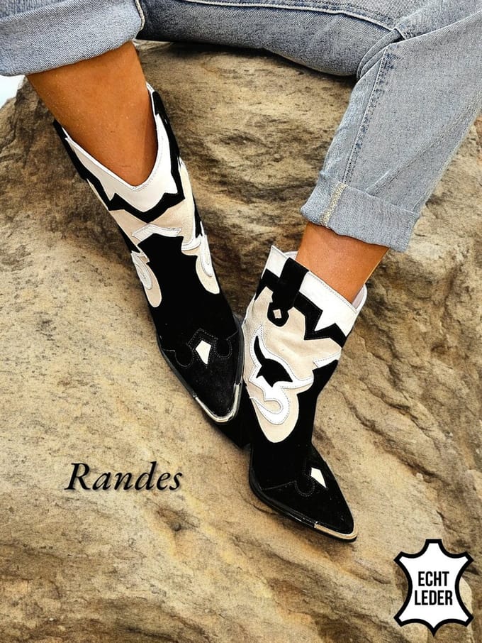Barla Shoes - Randes - Western - Enkellaars